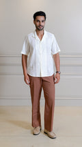 The Cuban Shirt - Cream