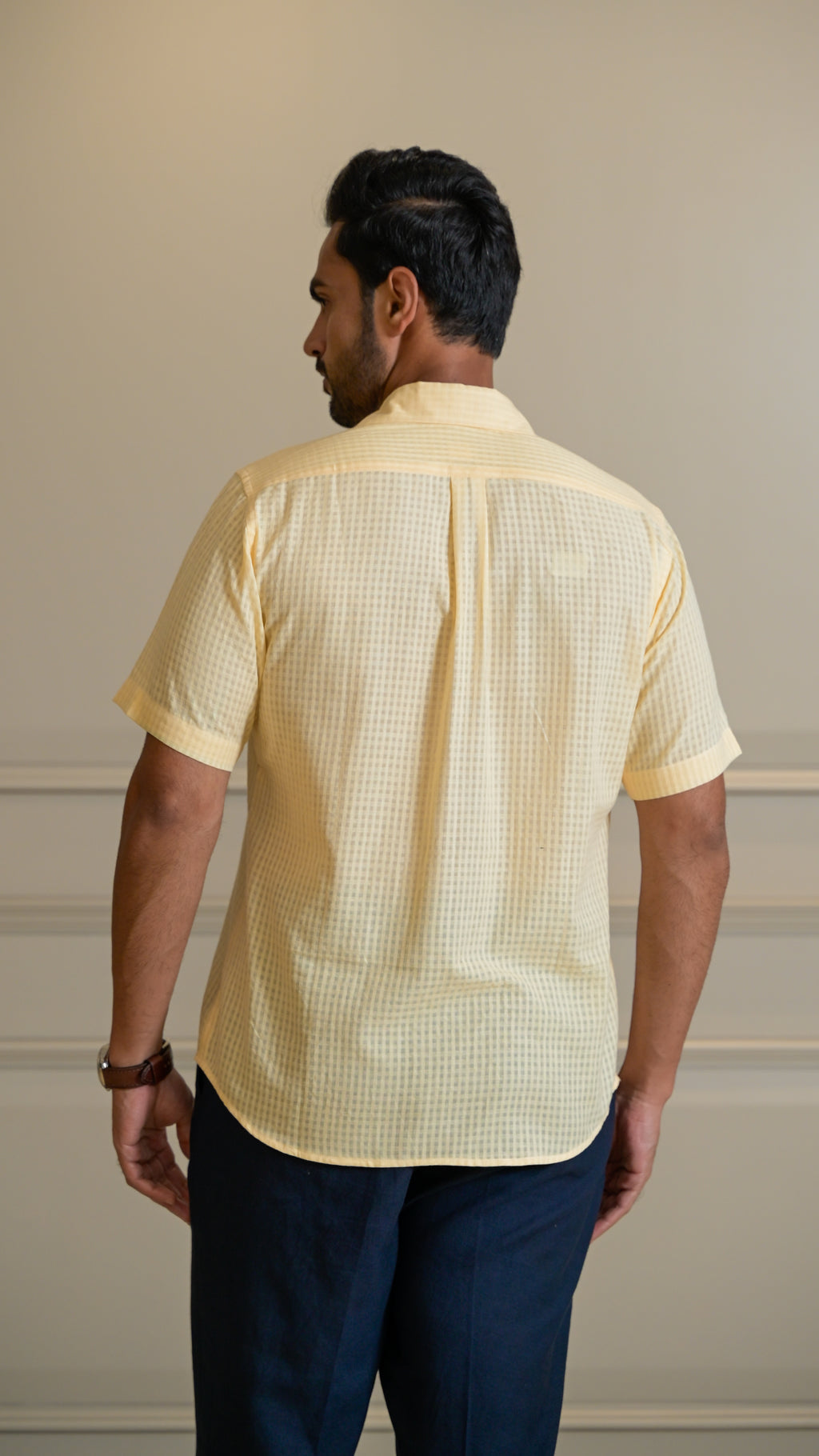 The Cuban Shirt- Butter Yellow