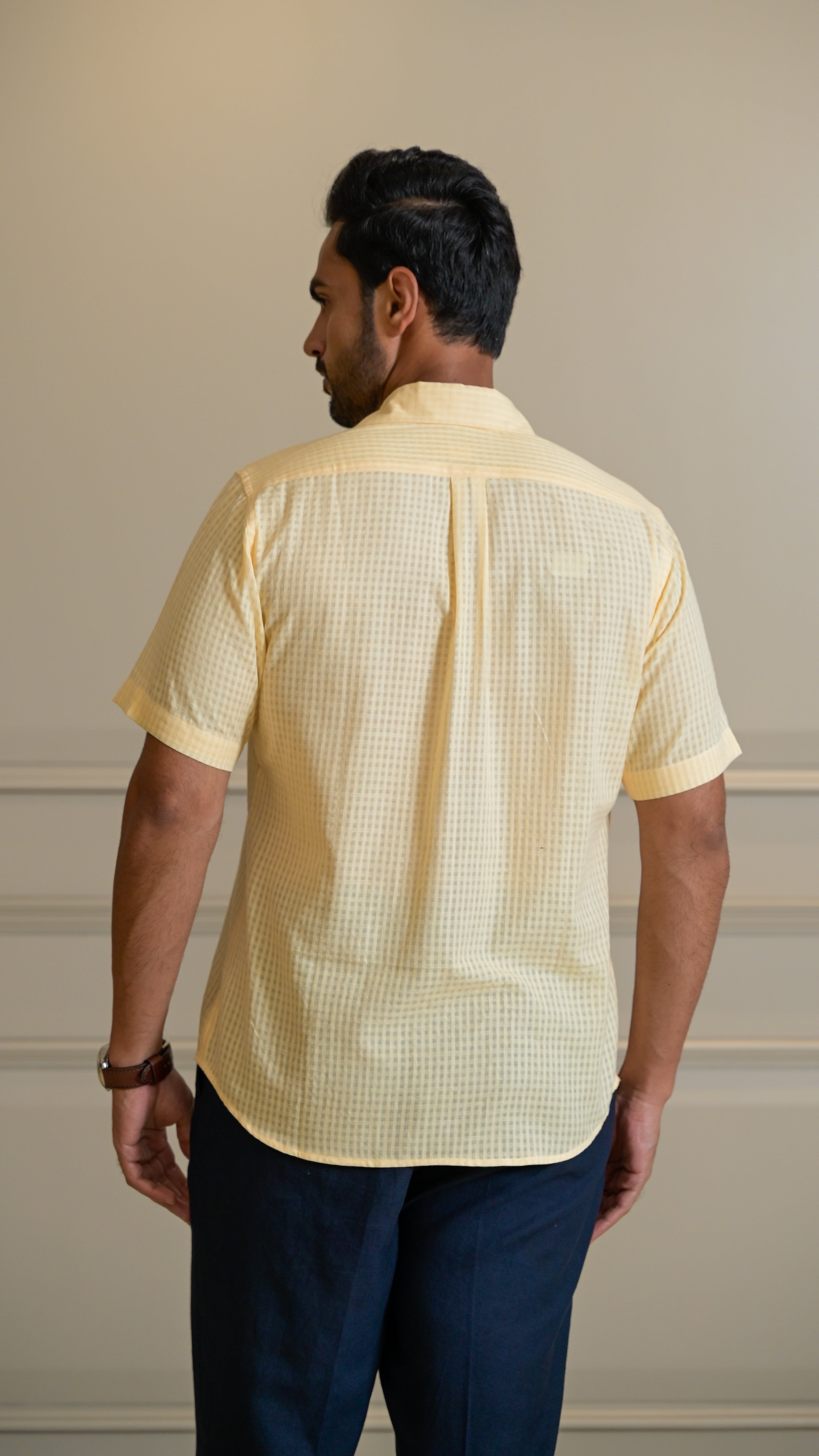 The Cuban Shirt- Butter Yellow