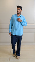 The Classic Shirt- Powder Blue