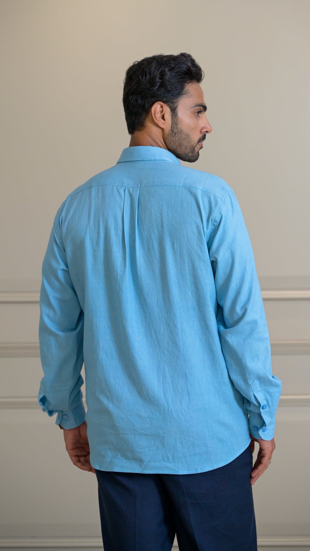 The Classic Shirt- Powder Blue