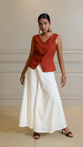 Panelled Bottoms - Cream