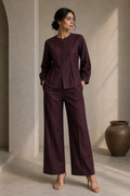 Burgundy Cord Set