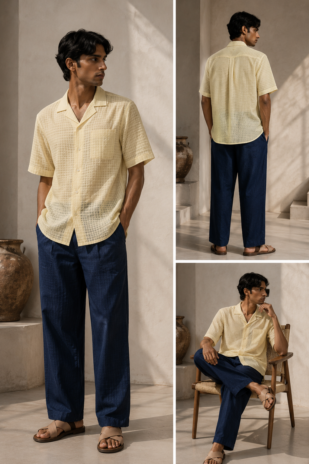 The Camp Collar Shirt: Butter Yellow